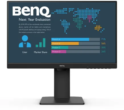 BenQ BL2486TC écran plat de PC 60,5 cm (23.8") 1920 x 1080 pixels Full HD Noir