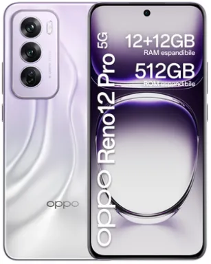 OPPO Reno12 Pro 17 cm (6.7") Double SIM Android 14 5G USB Type-C 12 Go 512 Go 5000 mAh Argent