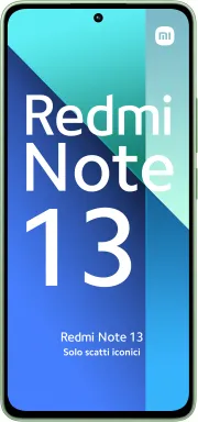 Xiaomi Redmi Note 13 16,9 cm (6.67") Double SIM hybride Android 13 4G USB Type-C 8 Go 512 Go 5000 mAh Vert, Couleur menthe