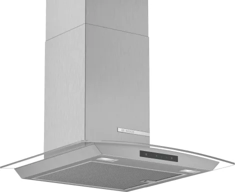 Bosch Serie 4 DWA66DM50 hotte Montée au mur Acier inoxydable 600 m³/h