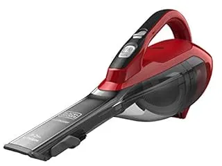 Black & Decker DVA315J aspirateur de table Cerise (fruit), Rouge Sans sac