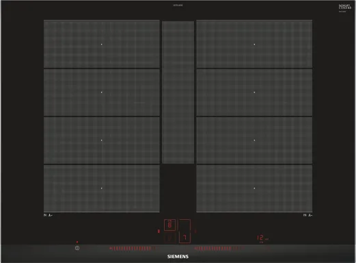 Siemens EX775LYE4E plaque Noir Intégré Plaque avec zone à induction 4 zone(s)