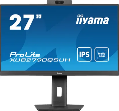 iiyama ProLite XUB2790QSUH-B1 écran plat de PC 68,6 cm (27") 2560 x 1440 pixels 4K Ultra HD LED Noir