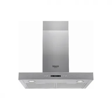 Hotpoint HHBS 6.7F LL X hotte Montée au mur Acier inoxydable 713 m³/h B