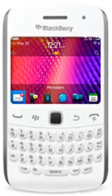 BlackBerry Curve 9360 6,2 cm (2.44") SIM unique BlackBerry OS 7.0 3G 0,5 Go 1000 mAh Blanc