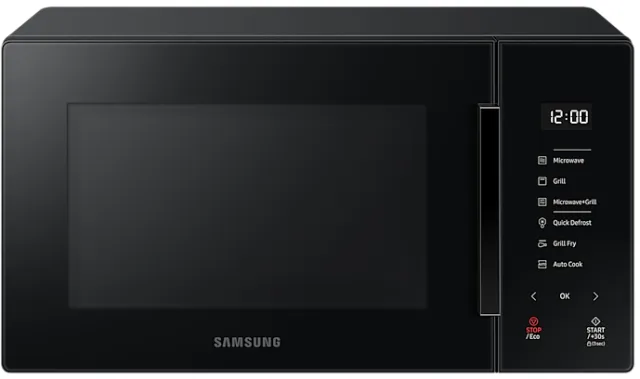 Samsung MG23T5018CK/BA micro-onde Noir Micro-ondes grill Comptoir 23 L 800 W