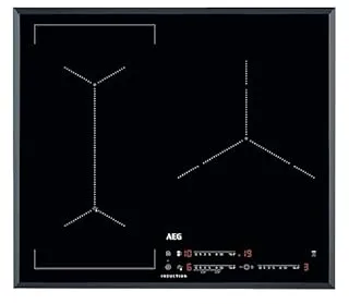 AEG IAE6344SFB Noir Intégré 59 cm Plaque avec zone à induction 3 zone(s)