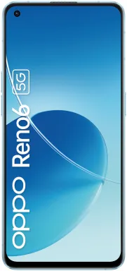 OPPO Reno 6 16,3 cm (6.4") Double SIM Android 11 5G USB Type-C 8 Go 128 Go 4300 mAh Bleu