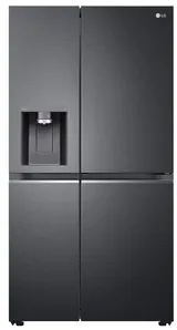 LG GSJV90MCAE frigo américain Pose libre 635 L E Charbon