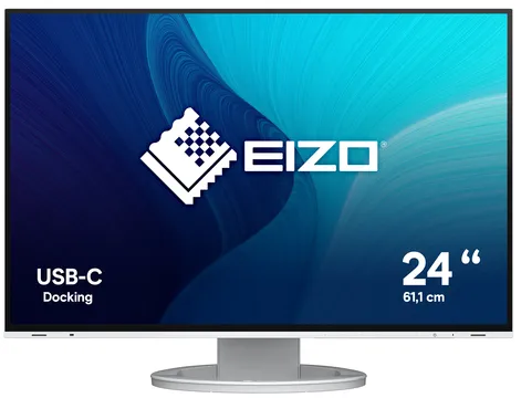 EIZO FlexScan EV2485-WT LED display 61,2 cm (24.1") 1920 x 1200 pixels WUXGA Blanc