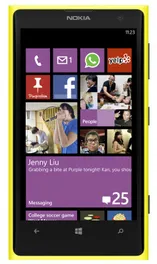 Nokia Lumia 1020 11,4 cm (4.5") SIM unique Windows Phone 8 4G Micro-USB B 2 Go 32 Go 2000 mAh Jaune