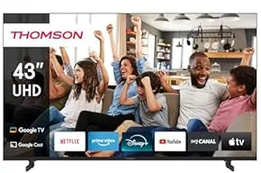 Thomson Q70 Series 43UG4S14 TV 109,2 cm (43") 4K Ultra HD Smart TV Wifi Noir