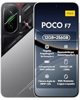 POCO F7 5G 17,4 cm (6.83") Double SIM Android 15 USB Type-C 12 Go 512 Go 6500 mAh Blanc