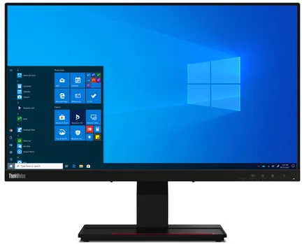 Lenovo ThinkVision T24t-20 LED display 60,5 cm (23.8") 1920 x 1080 pixels Full HD Écran tactile Capacité Noir