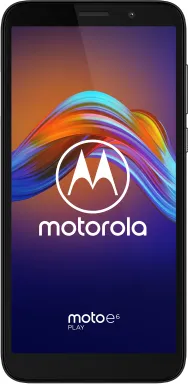 Motorola Moto E Moto E6 play 14 cm (5.5") Android 9.0 4G Micro-USB 2 Go 32 Go 3000 mAh Noir