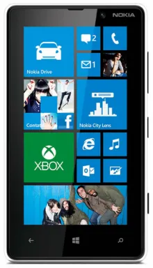 Nokia Lumia 820 10,9 cm (4.3") SIM unique Windows Phone 8 3G Micro-USB B 1 Go 8 Go 1650 mAh Blanc