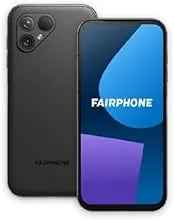 Fairphone 5 16,4 cm (6.46") Double SIM Android 13 5G USB Type-C 8 Go 256 Go 4200 mAh Noir