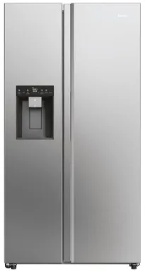 Haier SBS 90 Serie 5 HSW59F18DIMM frigo américain Pose libre 601 L D Platine, Acier inoxydable