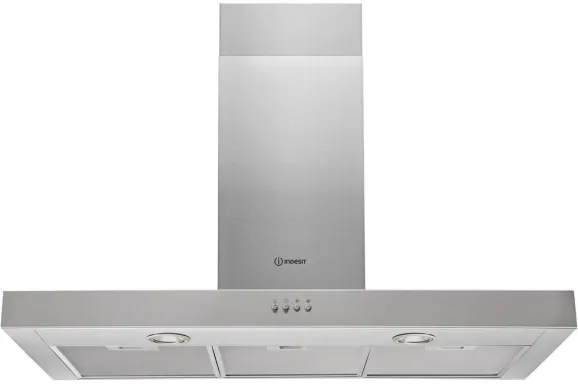 Indesit IHBS 9.4 LM X hotte Montée au mur Acier inoxydable 581 m³/h