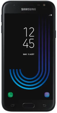 Samsung Galaxy J3 (2017) SM-J330F 12,7 cm (5") SIM unique 4G Micro-USB 2 Go 16 Go 2400 mAh Noir