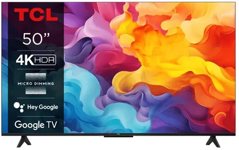 TCL 50V6B TV 127 cm (50") 4K Ultra HD Smart TV Wifi Titane 270 cd/m²