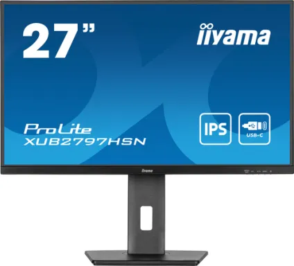 iiyama ProLite XUB2797HSN-B1 écran plat de PC 68,6 cm (27") 1920 x 1080 pixels Full HD LED Noir