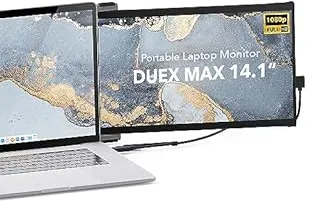 Mobile Pixels DUEX Max écran plat de PC 35,8 cm (14.1") 1920 x 1080 pixels Full HD LCD Gris