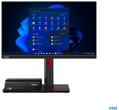 Lenovo ThinkCentre TIO Flex 22i écran plat de PC 54,6 cm (21.5") 1920 x 1080 pixels Full HD LED Noir