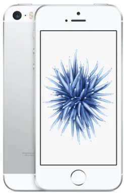 Apple iPhone SE 10,2 cm (4") SIM unique iOS 9 4G 16 Go Argent, Blanc