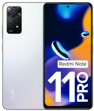 Xiaomi Redmi Note 11 Pro 16,9 cm (6.67") Double SIM hybride Android 11 4G USB Type-C 8 Go 128 Go 5000 mAh Blanc