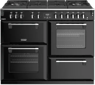 Stoves 444411451 four et cuisinière Electrique Gaz Noir A