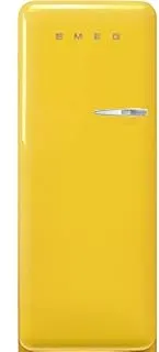 Smeg FAB28LYW5 frigo combine Pose libre 270 L D Jaune