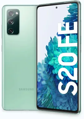 Samsung Galaxy S20 FE SM-G780F 16,5 cm (6.5") Android 10 4G USB Type-C 6 Go 128 Go 4500 mAh Couleur menthe