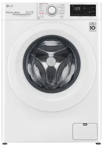 LG F4WV3010S3W machine à laver Charge avant 10,5 kg 1400 tr/min Blanc