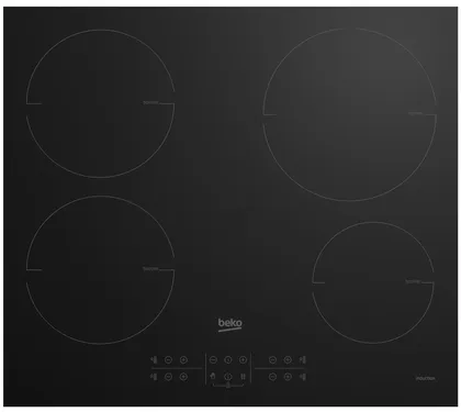 Beko HII64200MT plaque Noir Intégré 60 cm Plaque avec zone à induction 4 zone(s)