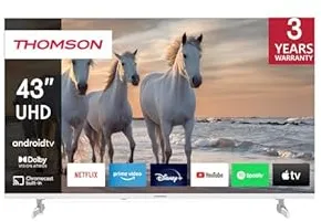 Thomson 43UA5S13W TV 109,2 cm (43") 4K Ultra HD Smart TV Wifi Blanc