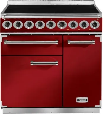 Falcon 900 Deluxe Cuisinière Electrique Plaque avec zone à induction Cerise (fruit) A