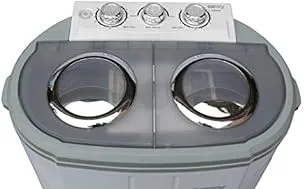 Camry Premium CR 8052 machine à laver Charge par dessus 3 kg Gris, Blanc