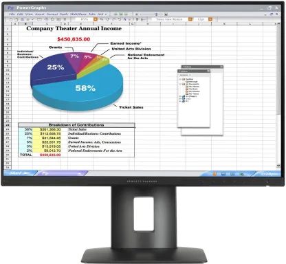 HP Z24n LED display 61 cm (24") 1920 x 1200 pixels Noir
