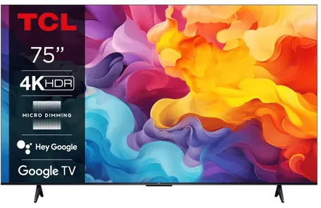 TCL V6B 75V6B TV 190,5 cm (75") 4K Ultra HD Smart TV Wifi Titane