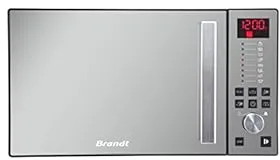 Brandt SE2616B micro-onde Comptoir 26 L 900 W Noir, Argent