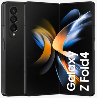 Samsung Galaxy Z Fold4 SM-F936B 19,3 cm (7.6") Triple SIM Android 12 5G USB Type-C 12 Go 512 Go 4400 mAh Noir