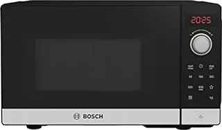 Bosch Serie 2 FFL023MS2 micro-onde Noir, Acier inoxydable Micro-onde simple Comptoir 20 L 800 W