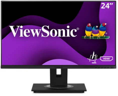 Viewsonic VG Series VG2448a écran plat de PC 61 cm (24") 1920 x 1080 pixels Full HD LED Noir