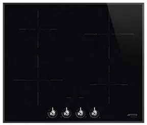 Smeg Classic SI364BM plaque Noir Intégré 60 cm Plaque avec zone à induction 4 zone(s)