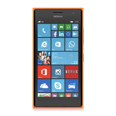 Nokia Lumia 735 11,9 cm (4.7") SIM unique Windows Phone 8.1 4G Micro-USB 1 Go 8 Go 2220 mAh Orange