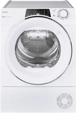 Candy RapidÓ ROE H9A2TCEX-S sèche-linge Pose libre Charge avant 9 kg Blanc