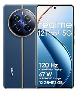 realme 12 Pro+ 17 cm (6.7") Double SIM Android 14 5G USB Type-C 12 Go 512 Go 5000 mAh Bleu