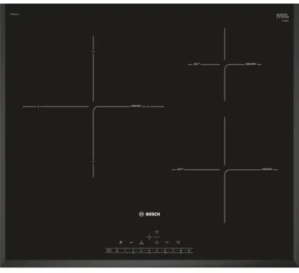 Bosch Serie 6 PIJ651FC1E plaque Noir Intégré Plaque avec zone à induction 3 zone(s)