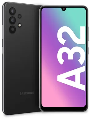 Samsung Galaxy A32 4G SM-A325F/DS 16,3 cm (6.4") Double SIM Android 11 USB Type-C 4 Go 128 Go 5000 mAh Noir